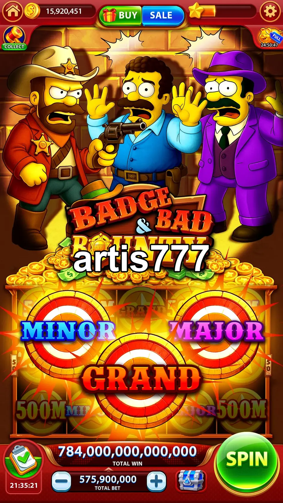 artis777 Masuk